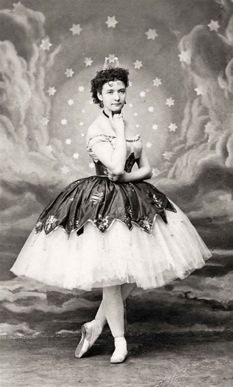 Photo Print Woman In Ballet Dress Ballerina 1860s Repro Vintage