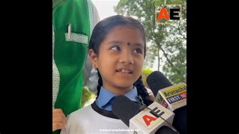This 7 Year Old Class Ii Student Of Vkv Chimpu In Itanagar Is The New