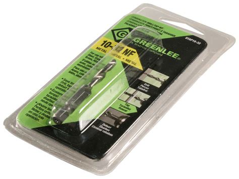 Dtap10 32 Greenlee Tools Drill And Tap Bit Kit 10 32nf