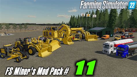 Fs Fs Miner S Mod Pack December Farming Simulator Mods Youtube