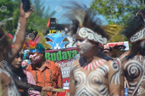Papuan Carnival Indonesia Independance Day Editorial Image Image Of