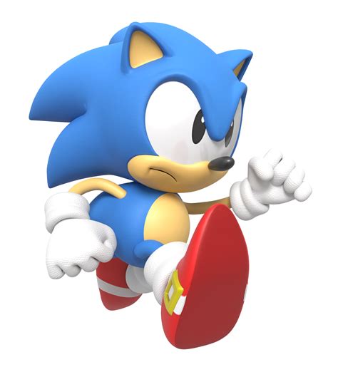 Classic Sonic Running 3d Masterfleberlin