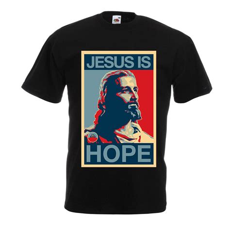Men S T Shirt Christian Gifts For Men Jesus Is Hope Christian T Shirt
