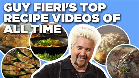 Guy Fieri S Top Recipe Videos Of All Time Food Network