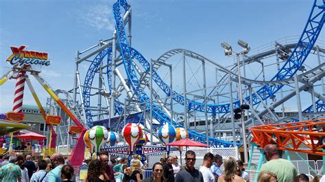 Ocean City New Jersey Blue Roller Coaster Bmp Internet