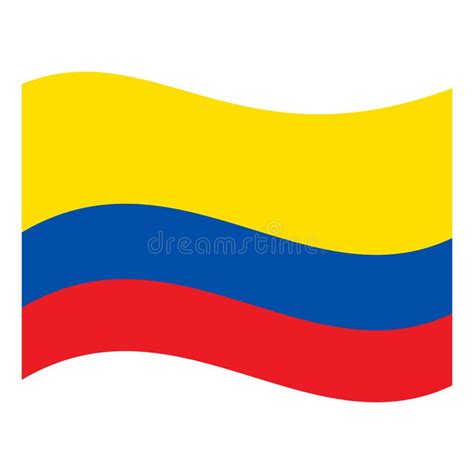 Colombia Flags Icon Vector Design Symbol Of Country Stock Vector