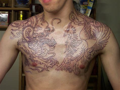 Top 41 chest writing tattoo ideas 2021 inspiration guide next luxury / style, tattoos; Dragon Tattoo on Chest Designs, Ideas and Meaning ...