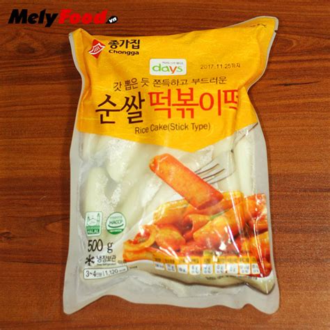 Bánh Gạo Hàn Quốc Nhập Khẩu Làm Tokbokki