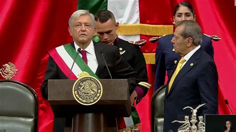 Enrique Peña Nieto Entrega Banda Presidencial Y Andrés Manuel López