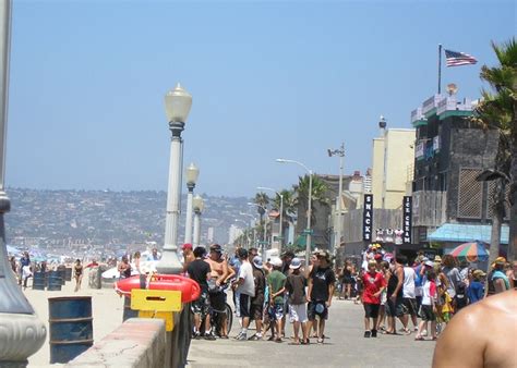 Pacific Beach Boardwalk San Diego California Pacific Beach Boardwalk