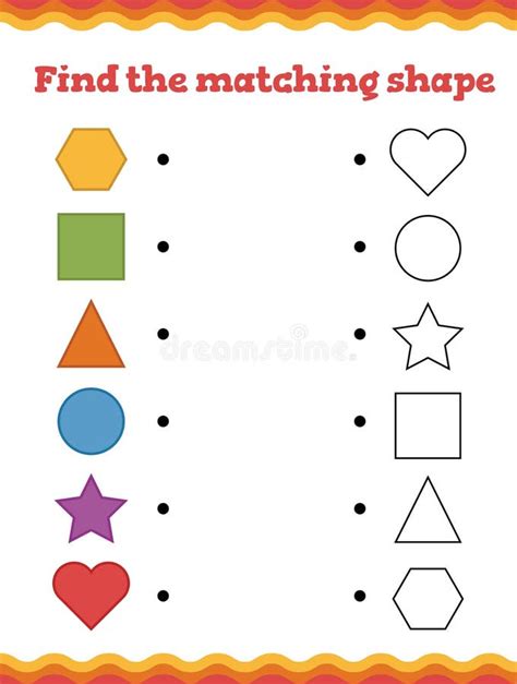 Printable Shapes Memory Match Coloring Page Printable 49 Off