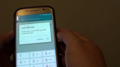 Next, reboot your phone and the secure lock screen should be gone, allowing you to access your phone. Samsung Galaxy S7: How to Enable / Diasble Lock SIM Card ...
