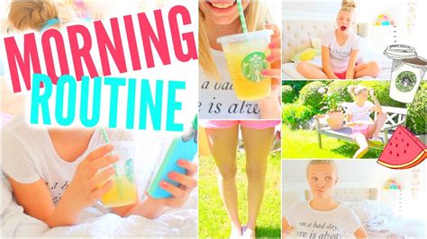 Morning Routine For Summer 2015 Youtube