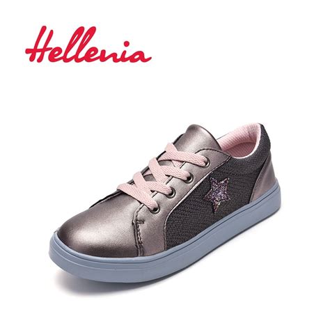 Hellenia 2019 Children Canvas Shoes Girls Sneakers Breathable Spring