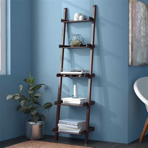 View Gallery Of Gilliard Ladder Bookcases Showing 17 Of 20 Photos