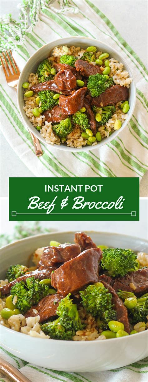 Meat turned out tender and veggies crisp and delicous. Instant Pot Beef & Broccoli | Recipe | Beef chuck recipes ...