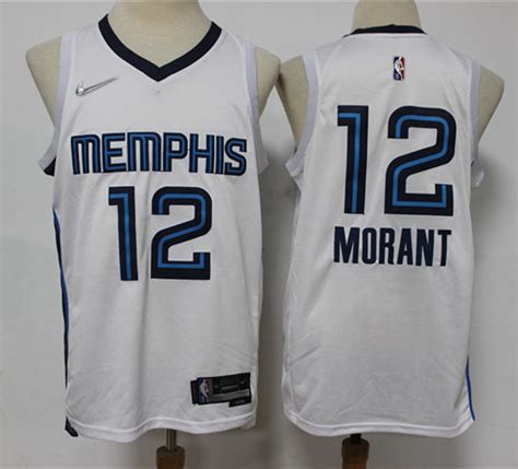 Youth Memphis Grizzlies 12 Ja Morant Light Blue Statement Edition Jersey