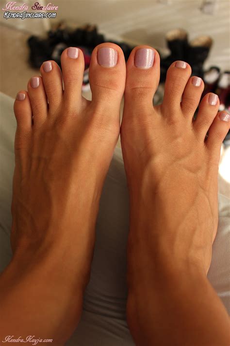 Kendra Sinclairs Feet