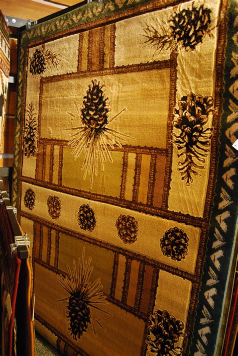 Cabin creations •• chetek, wi. Pine Barrens Area Rug available in 5 different sizes at ...