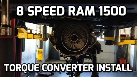 Cammed Hemi Ram 8 Speed Torque Converter Install Youtube