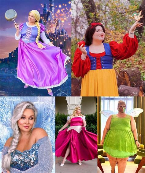 Plus Size Princess Project Shows More Diverse Vision Of Disney Princesses