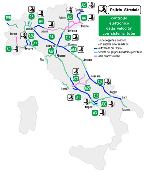 Ultimo Mappa Rete Autostradale Italiana 2022 Cartina Geografica Mondo