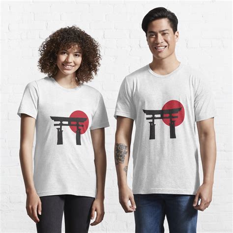 Japan Torii Gate T Shirt For Sale By Bc21design Redbubble Japan T