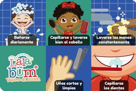 fomenta hábitos de higiene en tus hijos blog lalabum