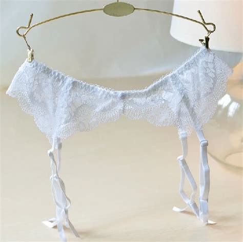 Yomrzl Sexy Garters White Stocks With Garter Belt Times To Stockings