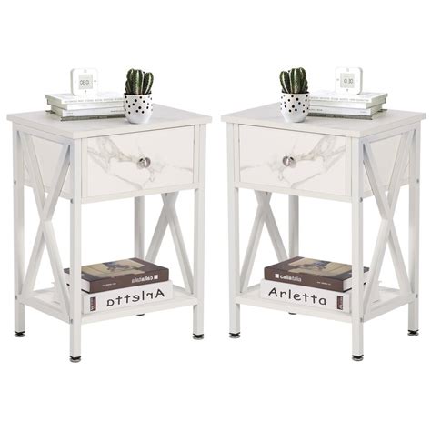 4.5 out of 5 stars. Loon Peak® Urbana 1 Drawer Iron Nightstand & Reviews | Wayfair
