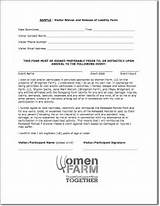 Images of Insurance Liability Waiver Form Template
