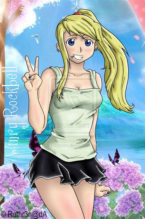 Winry Rockbell Fullmetal Alchemist Anime Zelda Characters