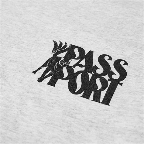 Pass~port Moggy Tee Ash End