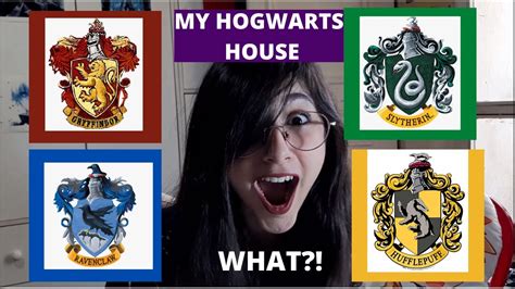 I Found Out What My Hogwarts House Is I Was Not Expecting This Youtube