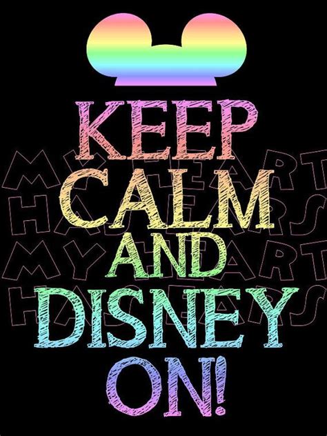 Printable Digital Clip Art Instant Download Keep Calm And Disney By