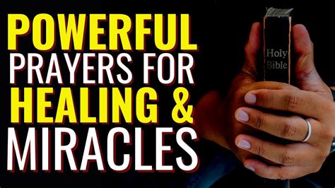 All Night Prayer Powerful Prayers For Healing And Miracles Expect