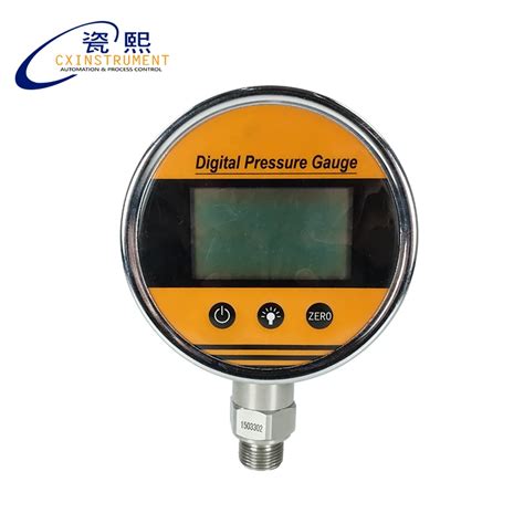 Water Pressure Gauge Digital With 100mpa Max Pressure Test Range
