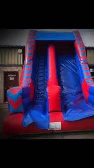 Inflatable Mega Slide 10ft Platform Bouncy Castle Hire Fairground