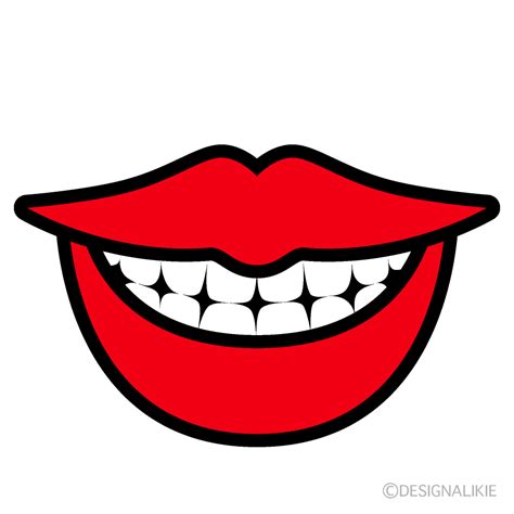 Smiling Mouth Clip Art Free