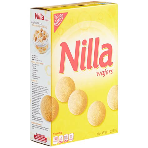 Nabisco Nilla Wafer Cookies 11 Oz Box 12 Case