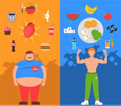 sintético 96 foto dibujos del sobrepeso y la obesidad cena hermosa