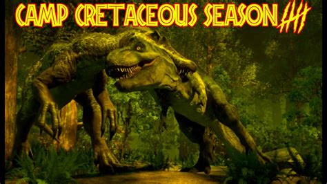 Camp Cretaceous Season 5 Scenes Spinosaurus Vs Tyrannosaurus Rex Youtube