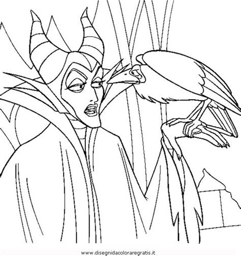 Disegno Maleficent08 Personaggio Cartone Animato Da Colorare