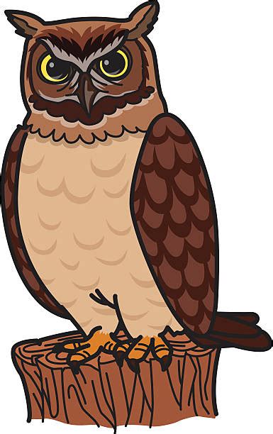 Royalty Free Eagle Owl Clip Art Vector Images And Illustrations Istock