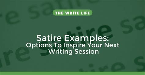 Satire Examples 21 Options To Inspire Your Next Writing Session