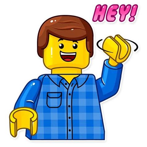 Lego Stickers Set For Telegram