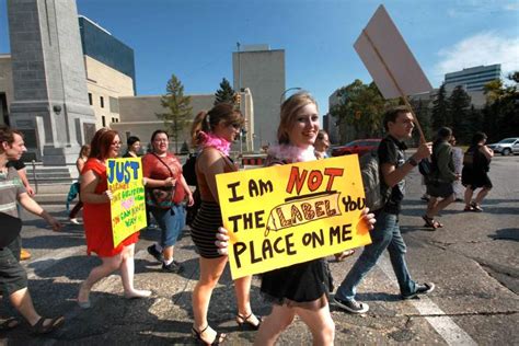 Slutwalk Brings Hundreds Downtown Winnipeg Free Press