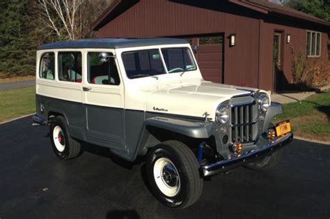 Four Sticks Restored 1959 Willys Jeep Station Wagon Bring A Trailer