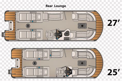 Free Download Floor Plan Pontoon Houseboat Deck Pontoon Boat Angle Building Png Pngegg
