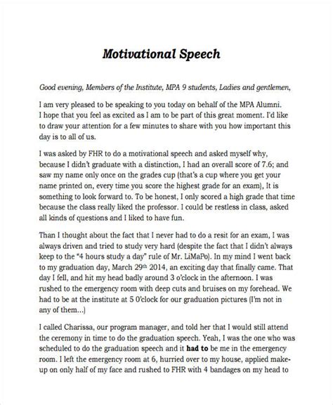 Formal Speech Sample Short Welcome Speech Samples To Address Any Event